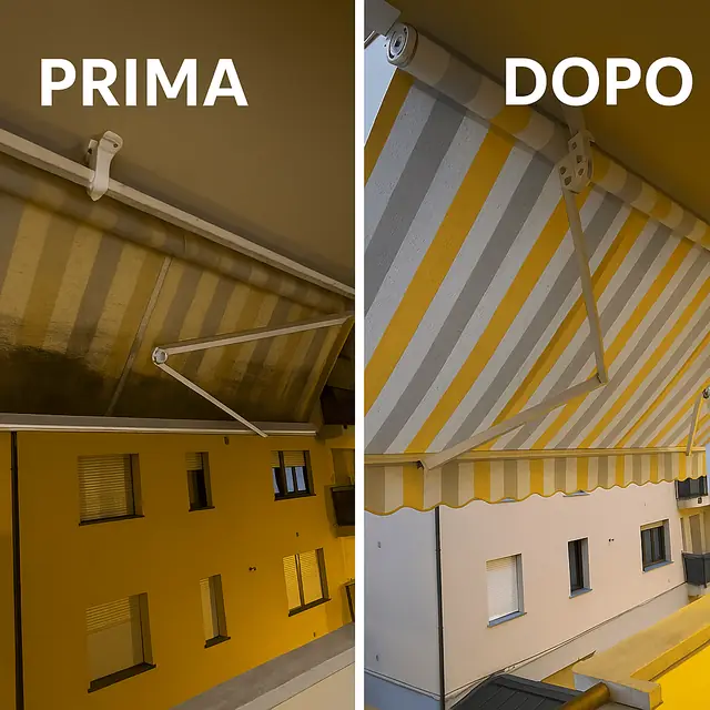Tende a bracci senza cassonetto
